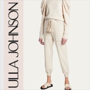 NWOT Ulla Johnson size M Charley jogger Pant in Oatmeal